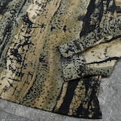 design pattern open collar shirt