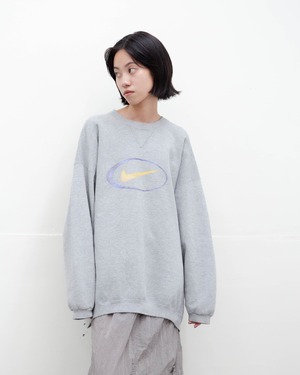1990s NIKE - oval swoosh sweatshirt