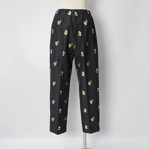LOEFF ロエフ レモン ジャガード パンツ 8814-299-0191 2025春夏新作 