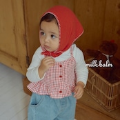 韓国子供服 / 26Autumn / Milkbalm / まるっこデニムパンツ / 女子服 / キッズ服 / 秋服 *XS~XL*