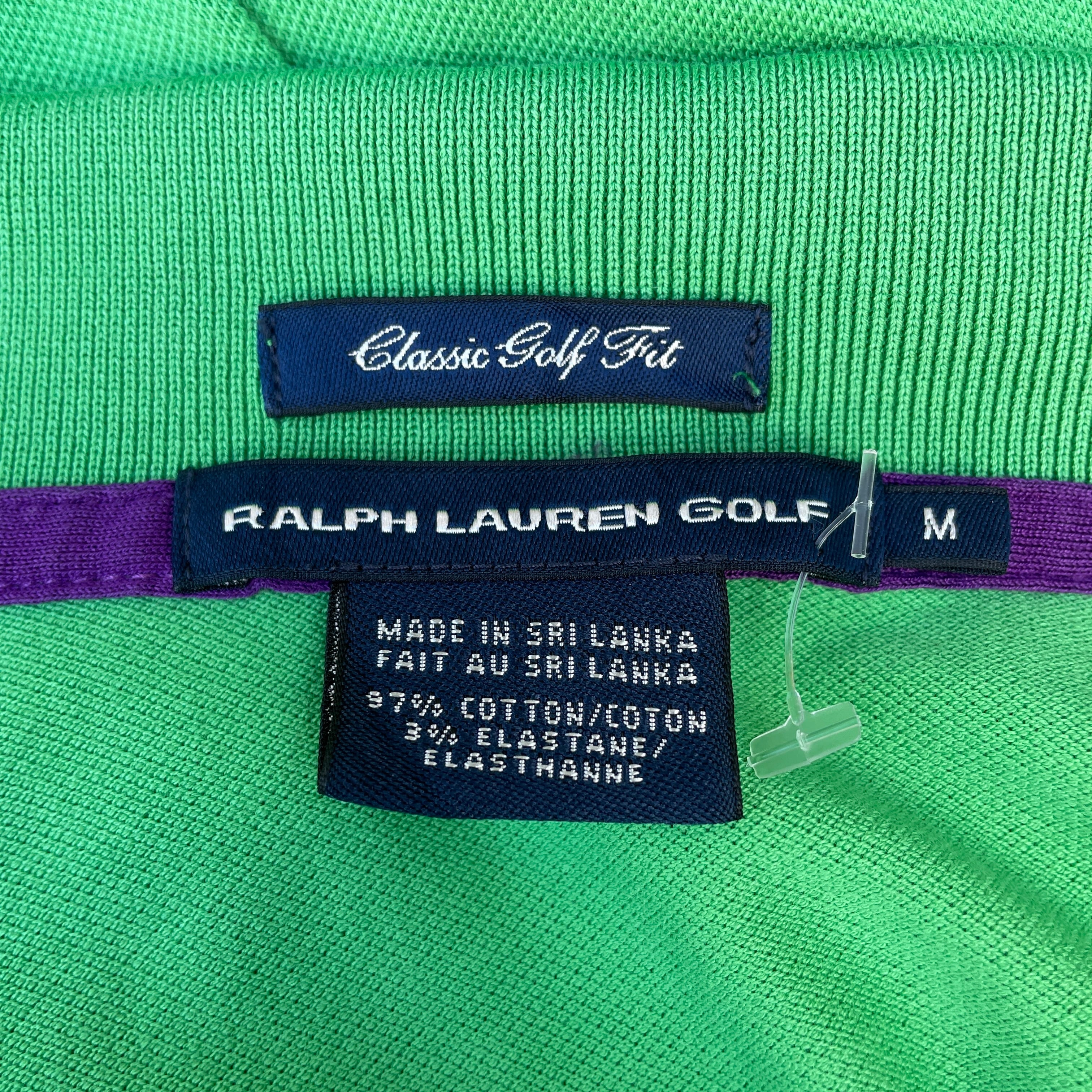 Polo Ralph Lauren GOLF ラルフローレン 鹿の子 長袖ポロシャツ