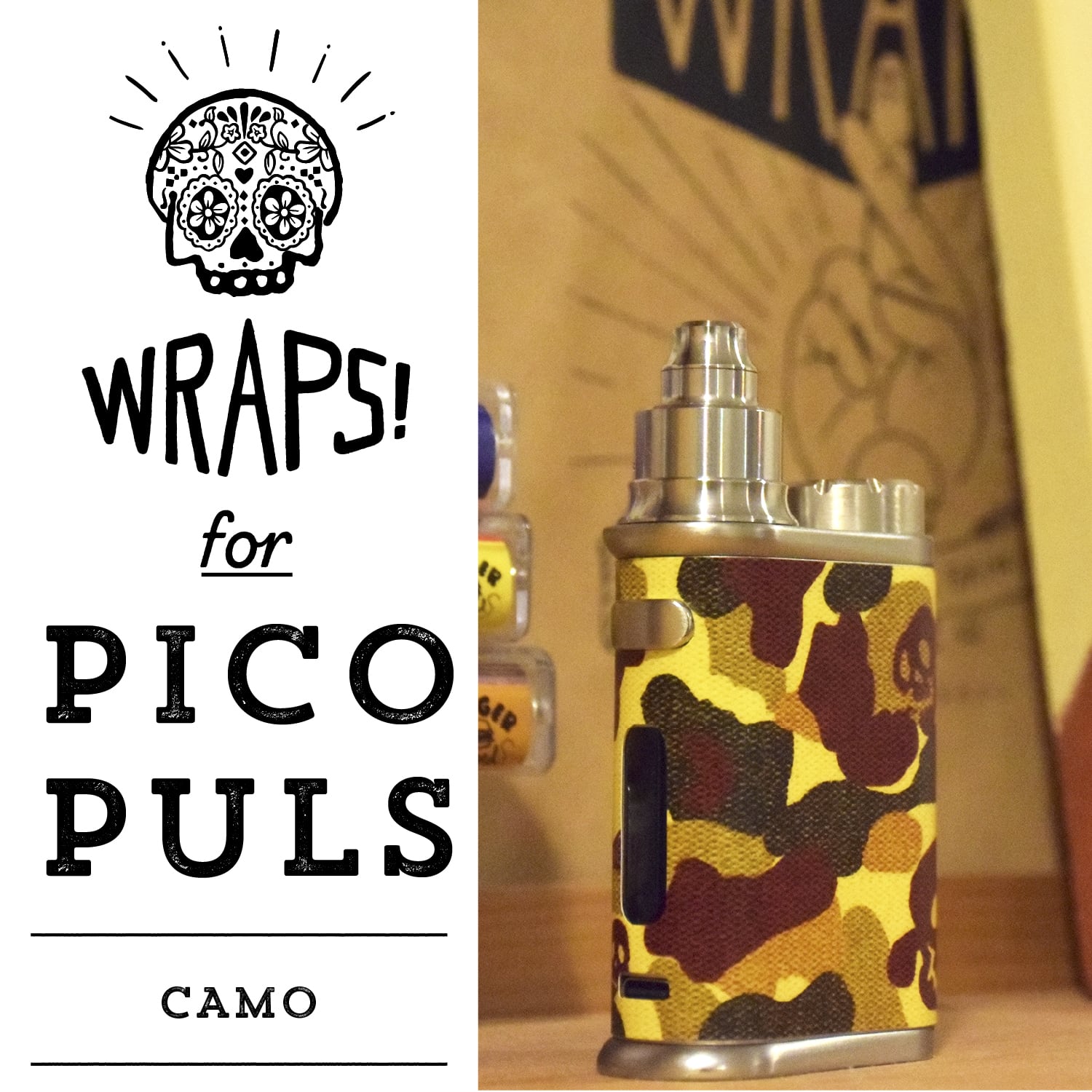 WRPAS! for iStick Pico Plus / ピコプラススキンシール | WRAPS