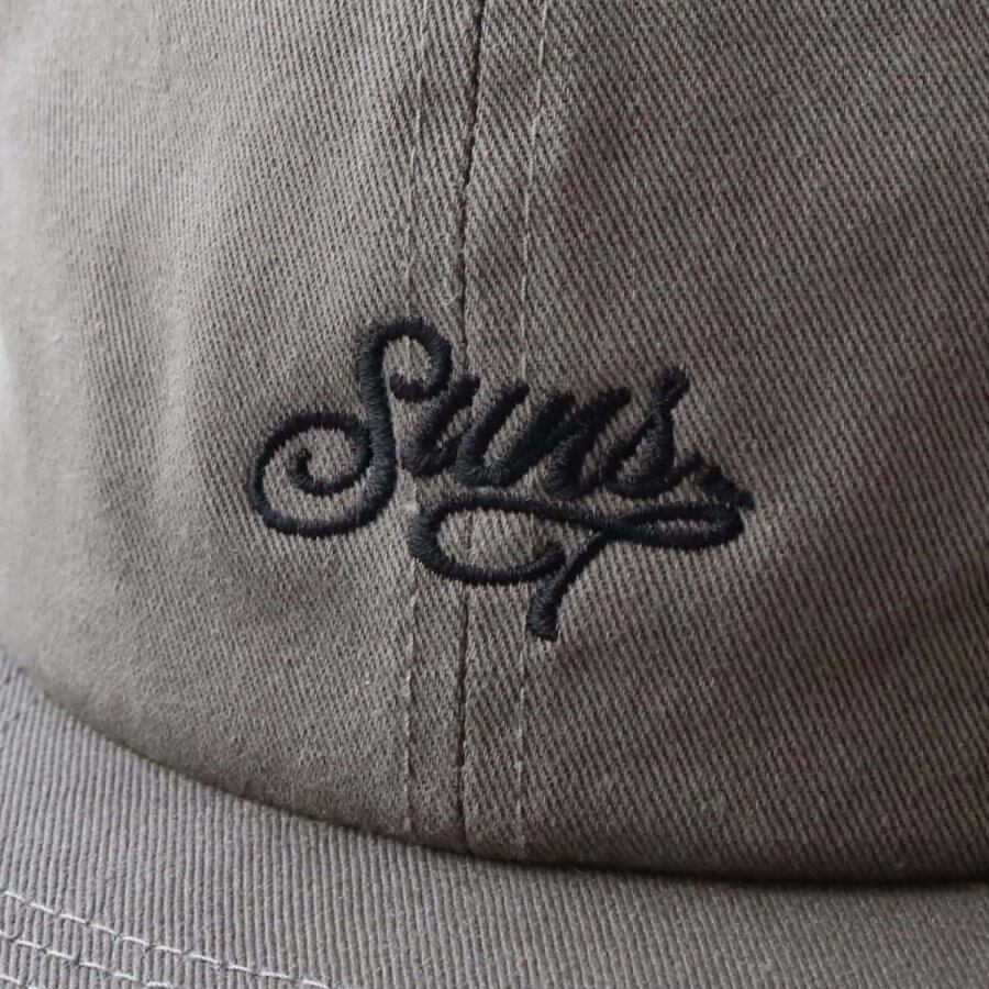 ANDSUNS : SUNS LOGO WASHED TWILL 6PANELS CAP | FULLSPEC.