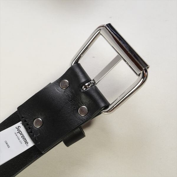 Supreme Repeat Leather Belt  23ss