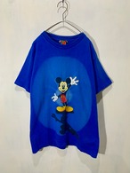 90's Mickey Unlimited Disney Print T-Shirt Made in USA【L】