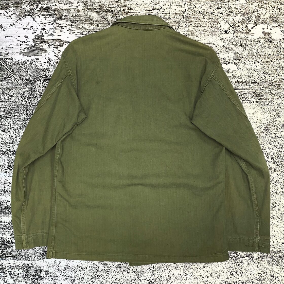40s WW2 US.ARMY M-43 HBT 13STAR JACKET 2TONE 13スター 2トーン ガス 