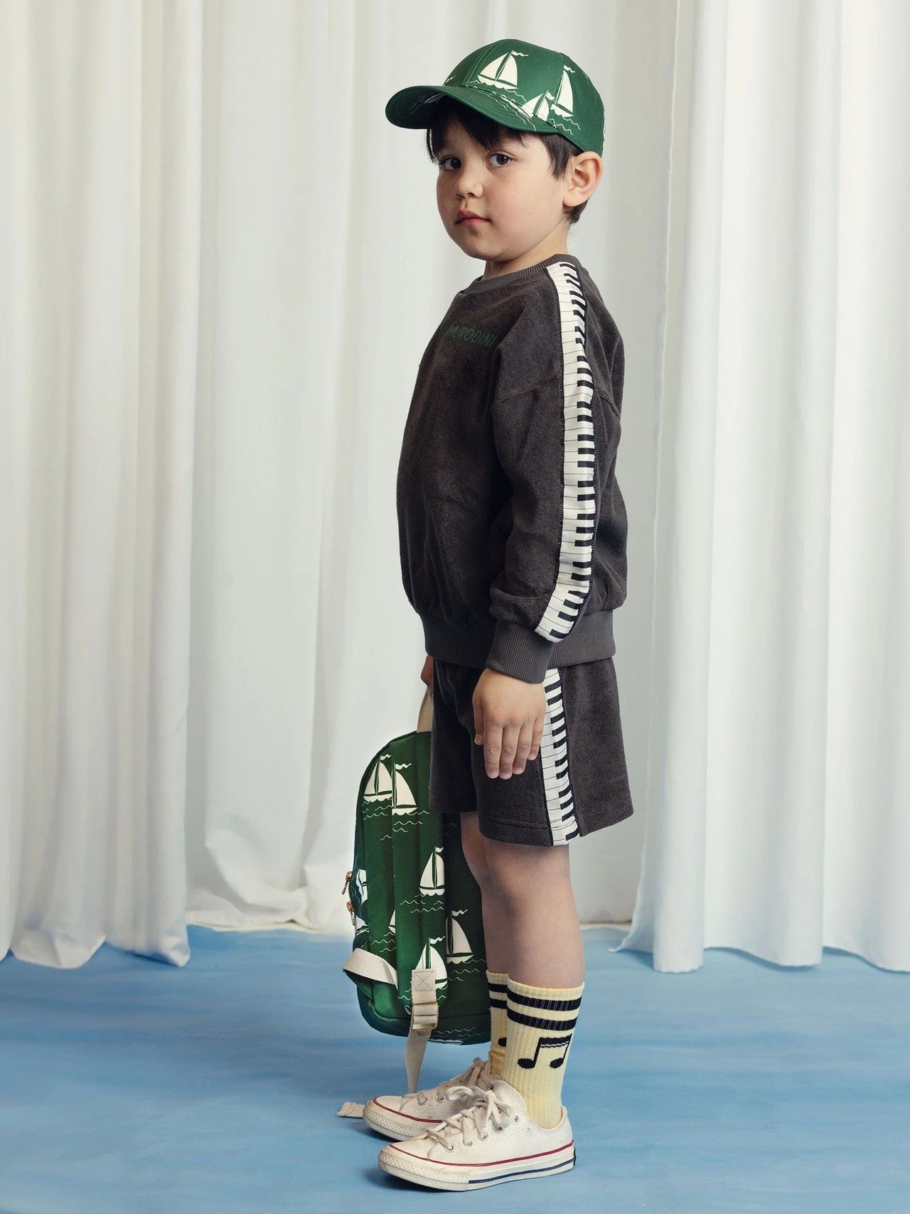 MINI RODINI /  Piano terry Sweatshirt