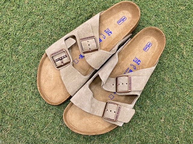 SALE!! BIRKENSTOCK ARIZONA SUEDE LEATHER SANDALS 27㎝ TAUPE 02