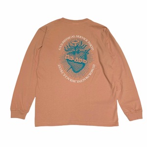 A.N.D. 2021 AKI / Three Principles L/S T shirts / Dusty pink