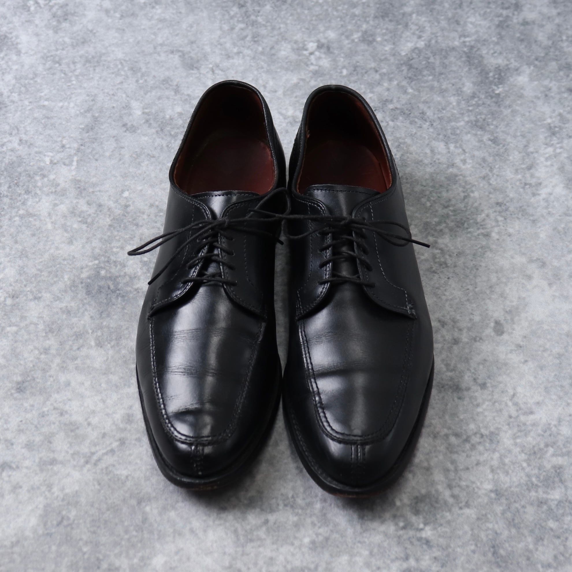 レザー色アレンエドモンズ ALLEN EDMONDS PARKWAY Uチップシューズ USA製 US9 1/saa009751