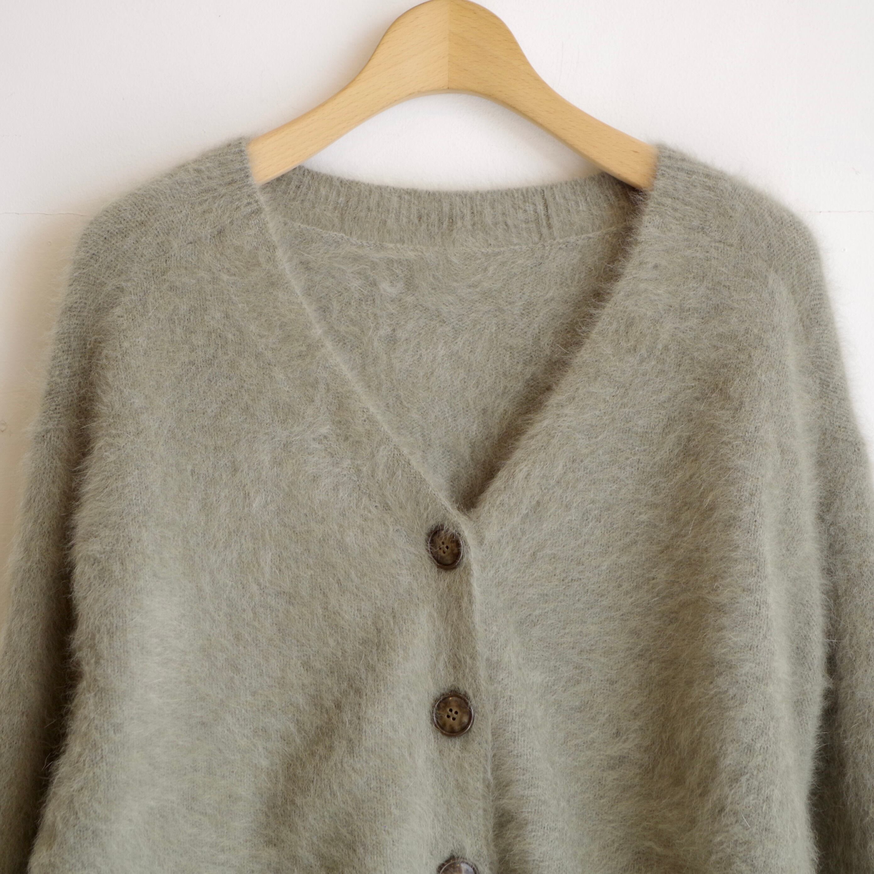 one f. Fox Cashmere V Neck Cardigan | 1F Store