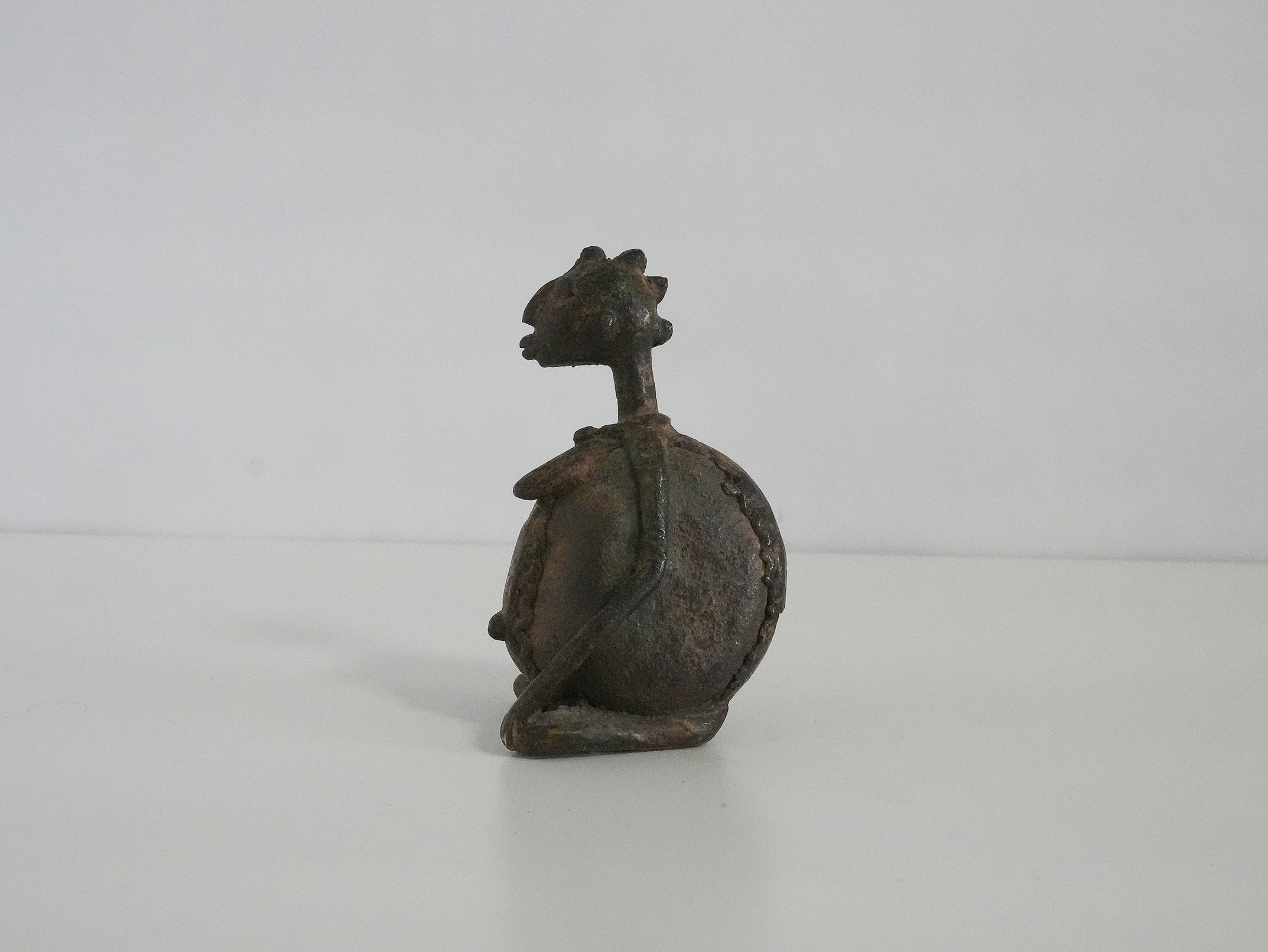 マリ共和国 ドゴン族 ブロンズ製 女性像 | wouet