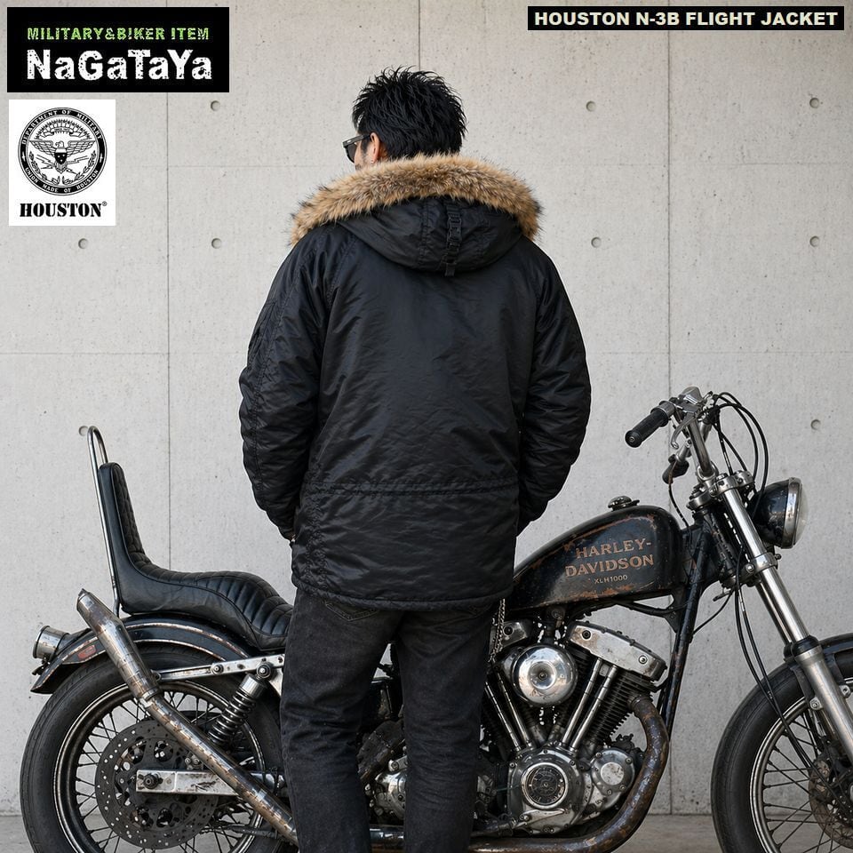 HOUSTON ヒューストン N-3B FLIGHT JACKETフライト ジャケット HOUSTON ヒューストン N-3B FLIGHT JACKETフライト ジャケット