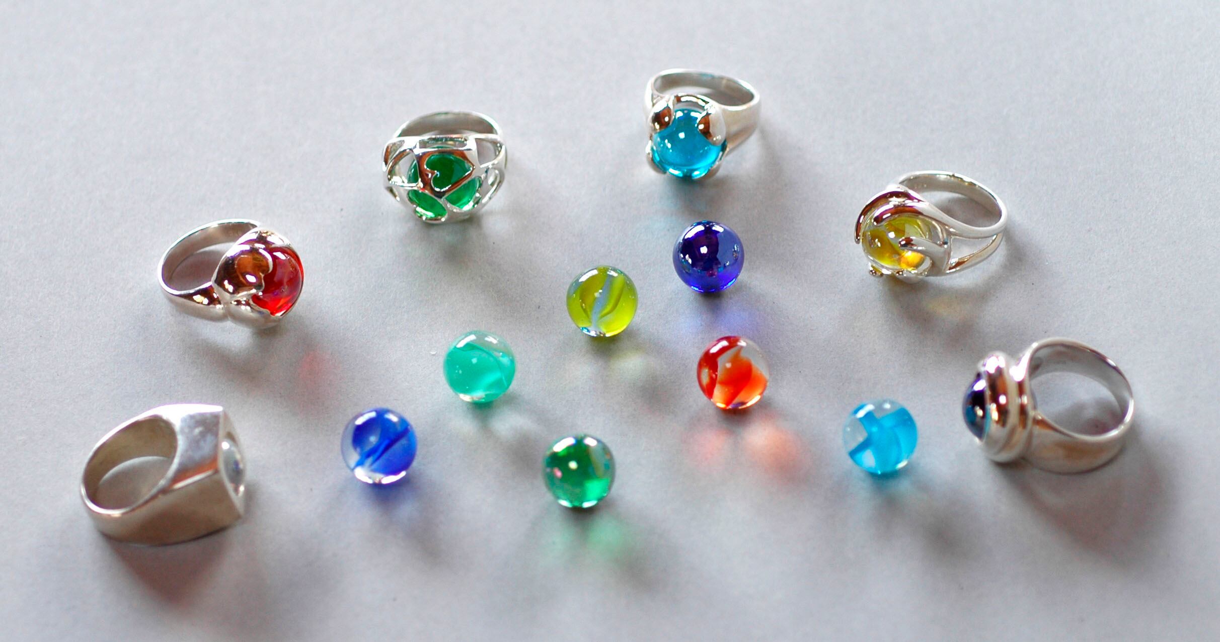 UZU】ビー玉リング | BOSCO ＆