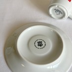 コーヒーカップ　カップソーサー　デミタスカップ　エスプレッソ　フランスカフェ　未使用品  マロンゴ 12twez8-1