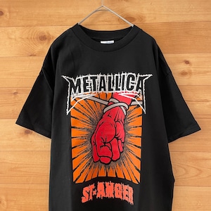 【TENNESSEE RIVER】USA製 メタリカ METALLICA バンドTシャツ ロックTシャツ ST ANGER M US古着