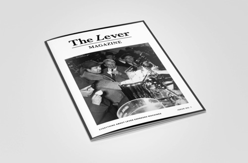 The Lever Magazine 創刊号 英語版 レバーエスプレッソマシン専門誌【メール便送料無料】