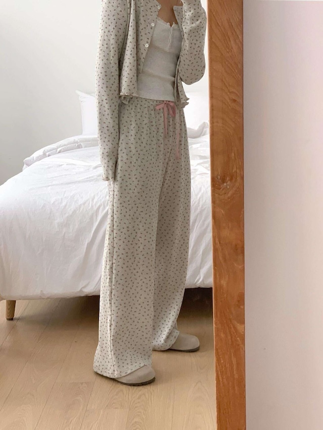 (予約) LITER / Daisy pajama set 2color