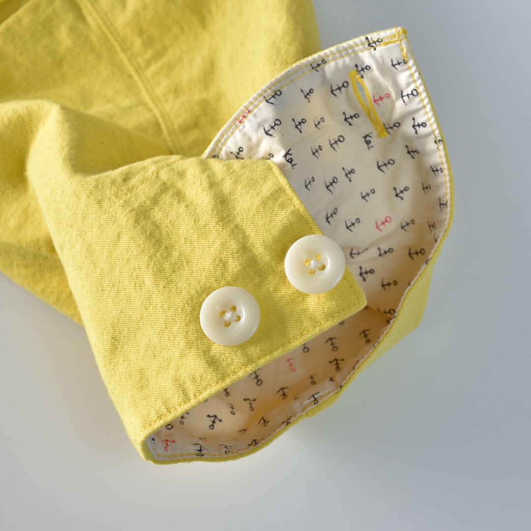 快晴堂 カイセイドウ HAYATE マリンデッキクルーヤッケ・シトロン【送料無料】