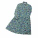 80s ワンピース(水色×お花)