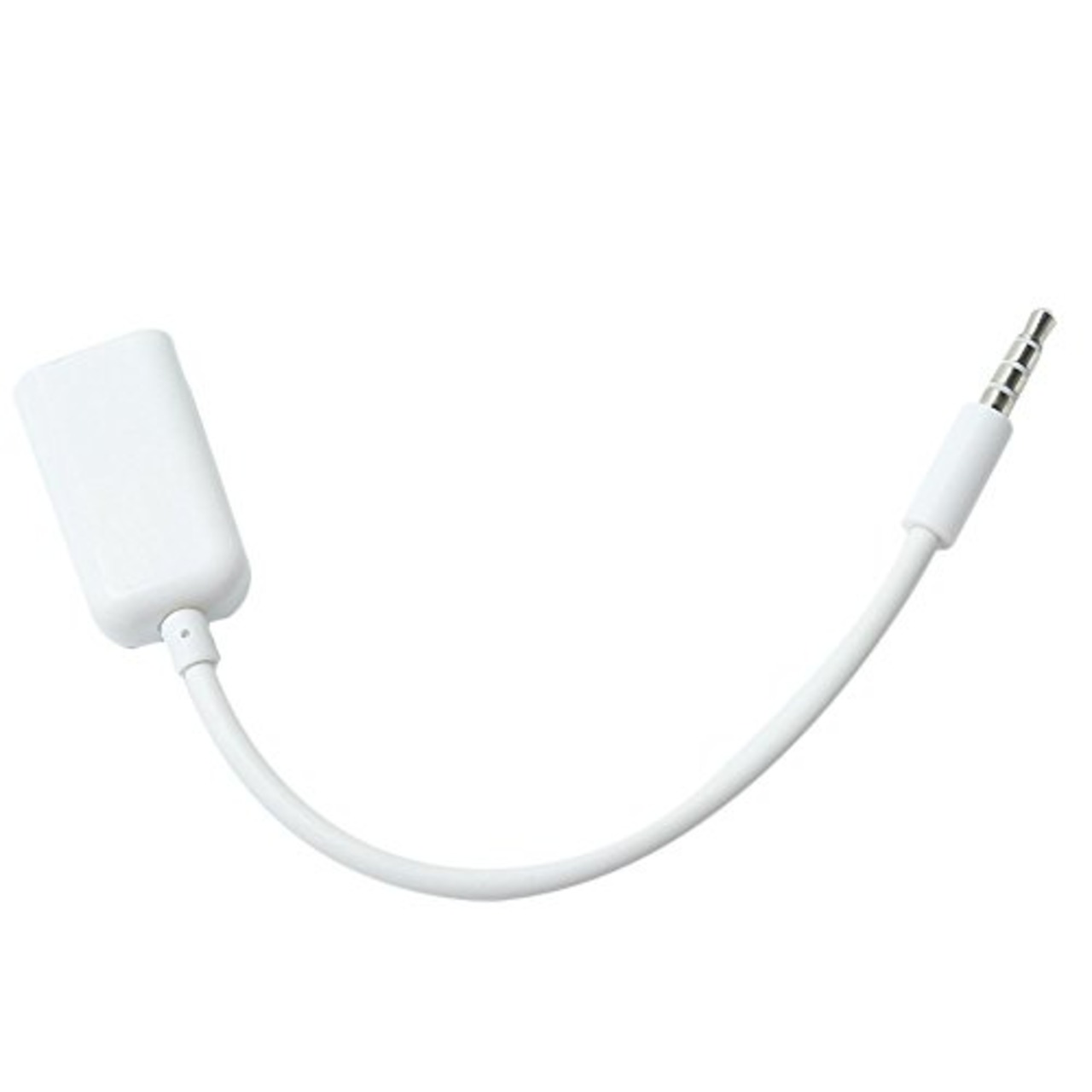 FYL 3.5mm AUX端子用オーディオプラグジャック（オス）からUSB2.0（メス）への変換ケーブルコード