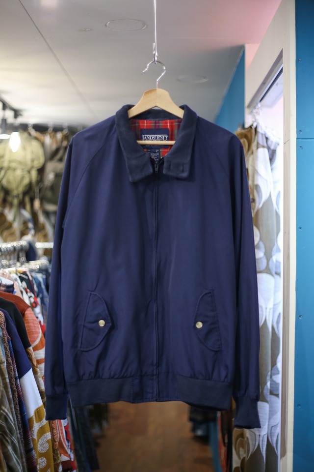 “LAND’S END” navy swing top