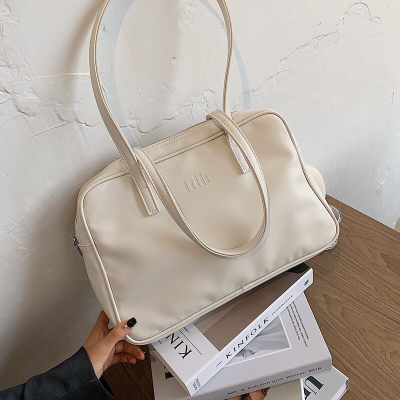 大容量バッグレディースバッグ2020新作トレンディサマーネットレッドファッションワイルドシンプルトートバッグショルダーバッグバージョン Tiancai_Wing_Bag0673980