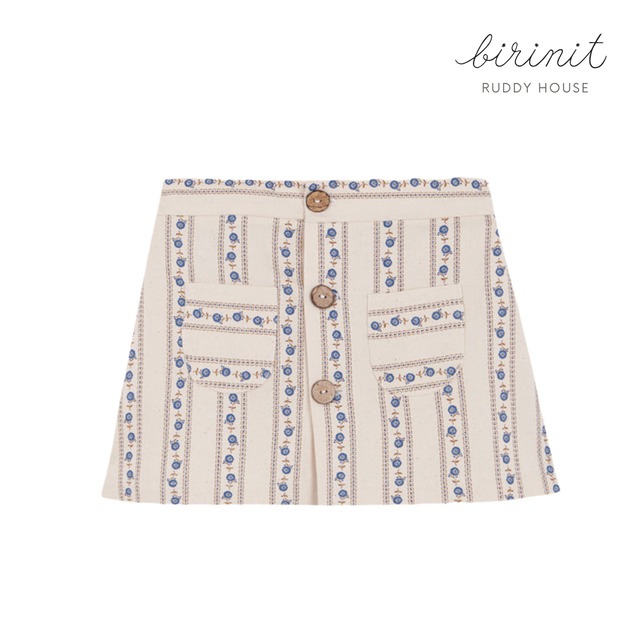 【再入荷】birinit / Sariñena mini skirt / 2y-3y