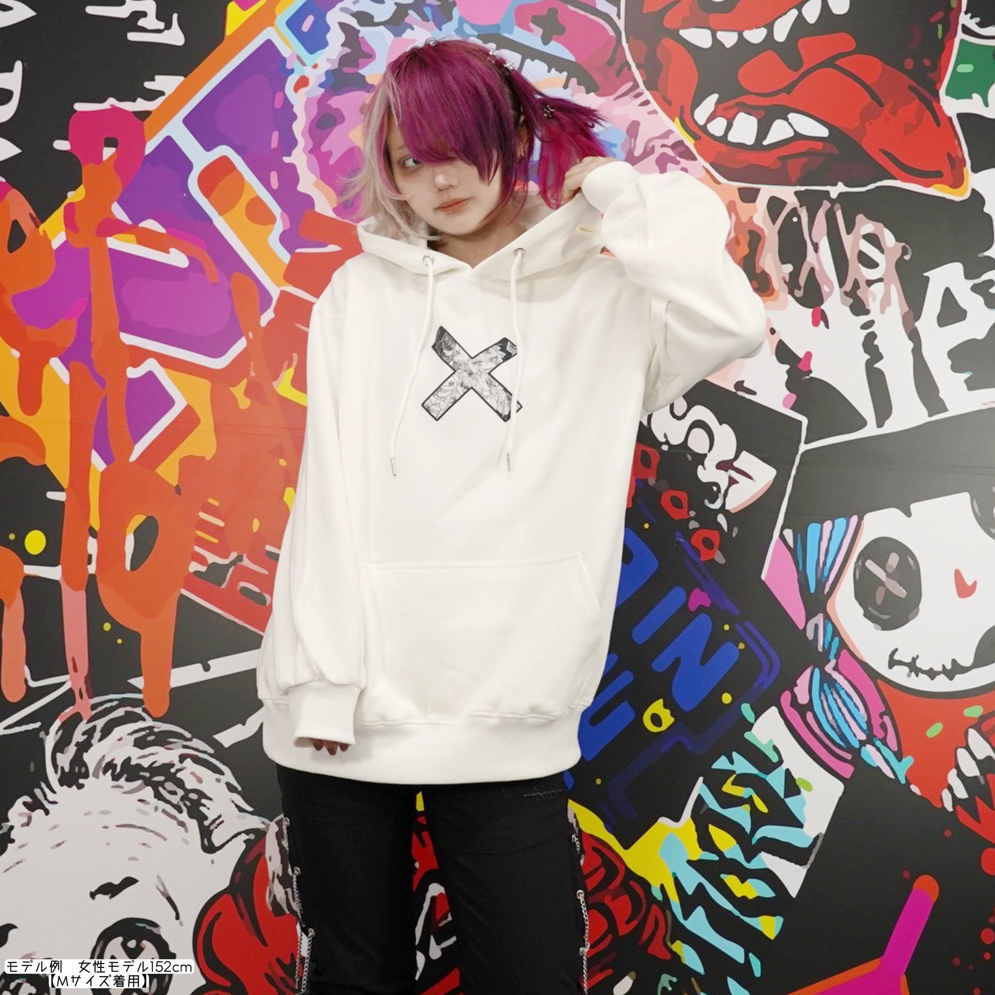 上倉エク×NIERコラボ LONG SLEEVE PULLOVER PARKA 【2サイズ展開