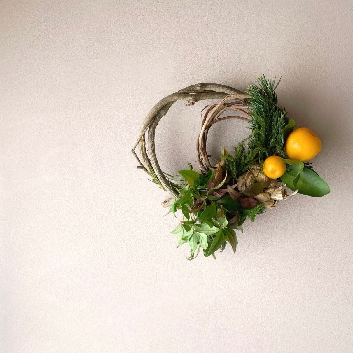 お正月飾り(輪っかのあるデザイン)