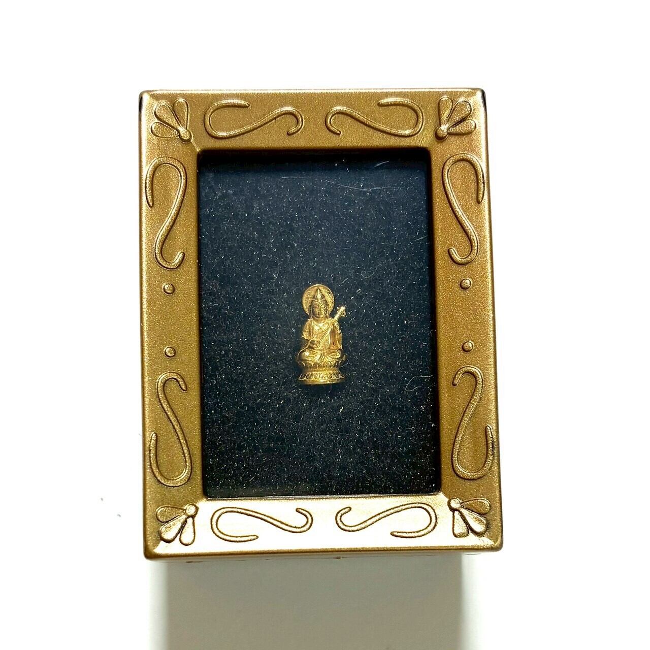 純金 約1g 弁財天像 バージョン3 指先サイズの芸術品【RNP01027