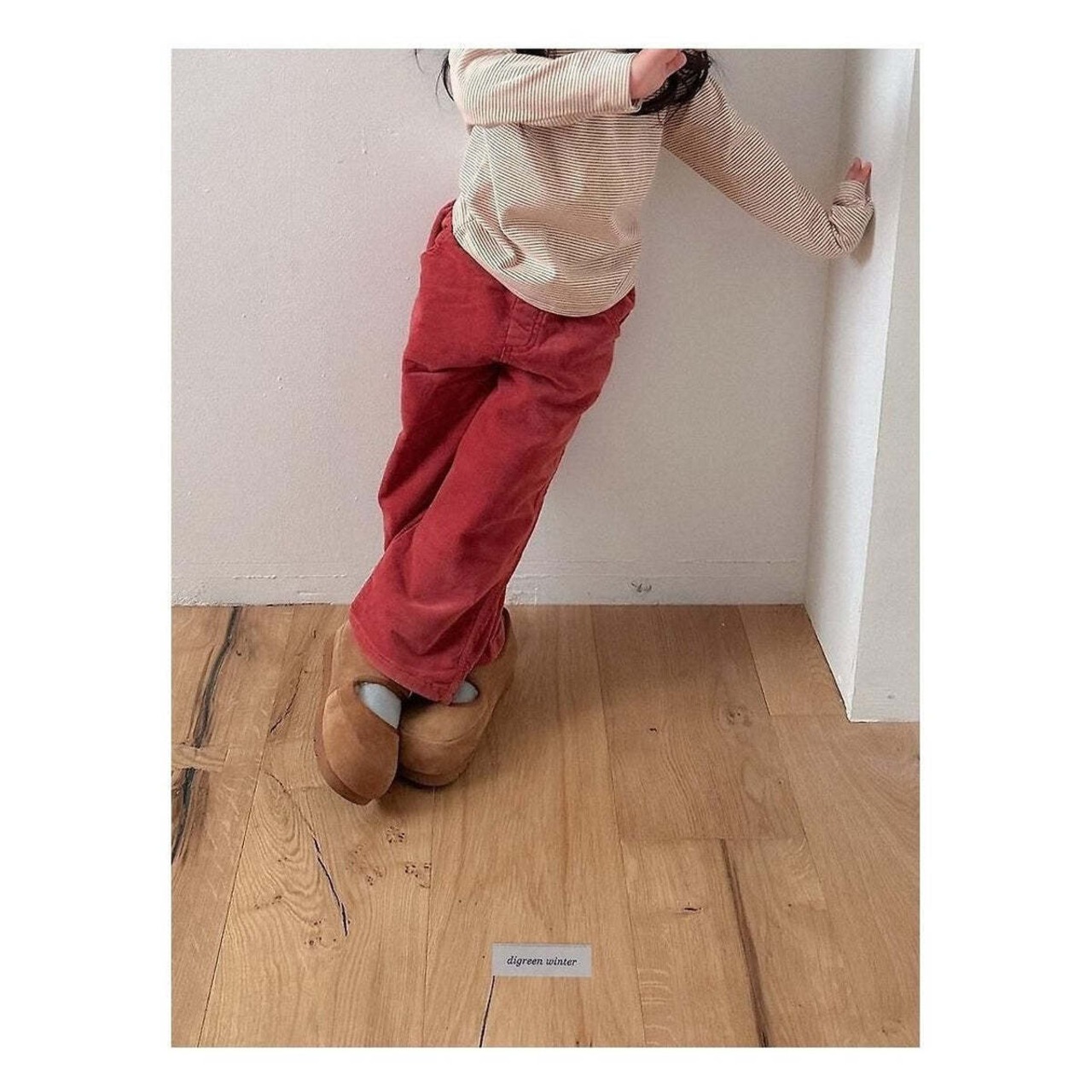 【取寄】digreen ベルベットティーンパンツ｜冬服｜韓国子供服
