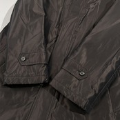 90s Aquascutum アクアスキュータム ダウンライナー付き シルク混 ステンカラーコート サイズ 2L /メンズ/レナウン/オールド/ビンテージ