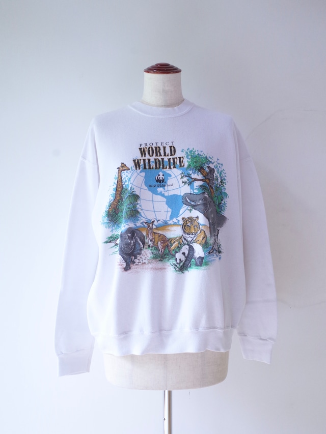 90s WWF "Protect World Wildlife" Sweatshirt