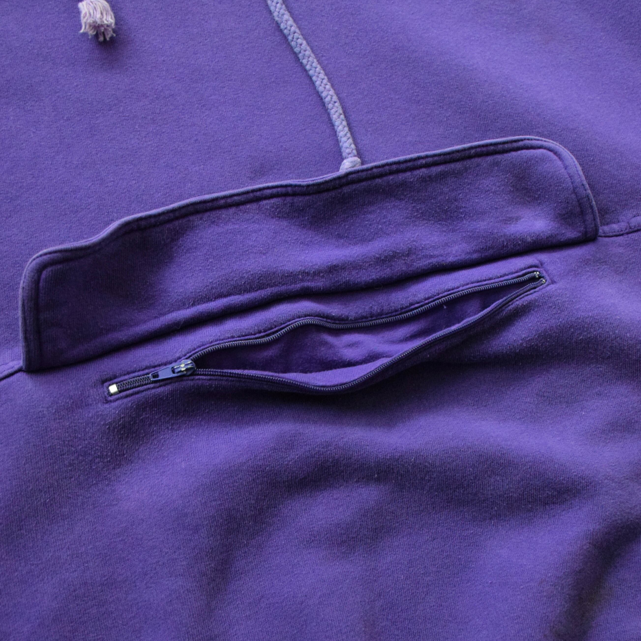90's GAP スウェット アノラック パーカー メンズ XL パープル