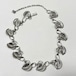 Vintage Bond Boyd Sterling Leaf Choker Necklace