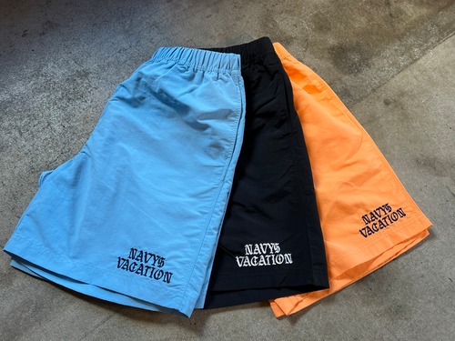 NAVYS VACATION NYLON SHORTS