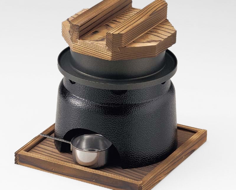 5合炊き釜飯(フッ素)カマドセット フッ素釜めしハカマセット（1合用） | 砺波商店