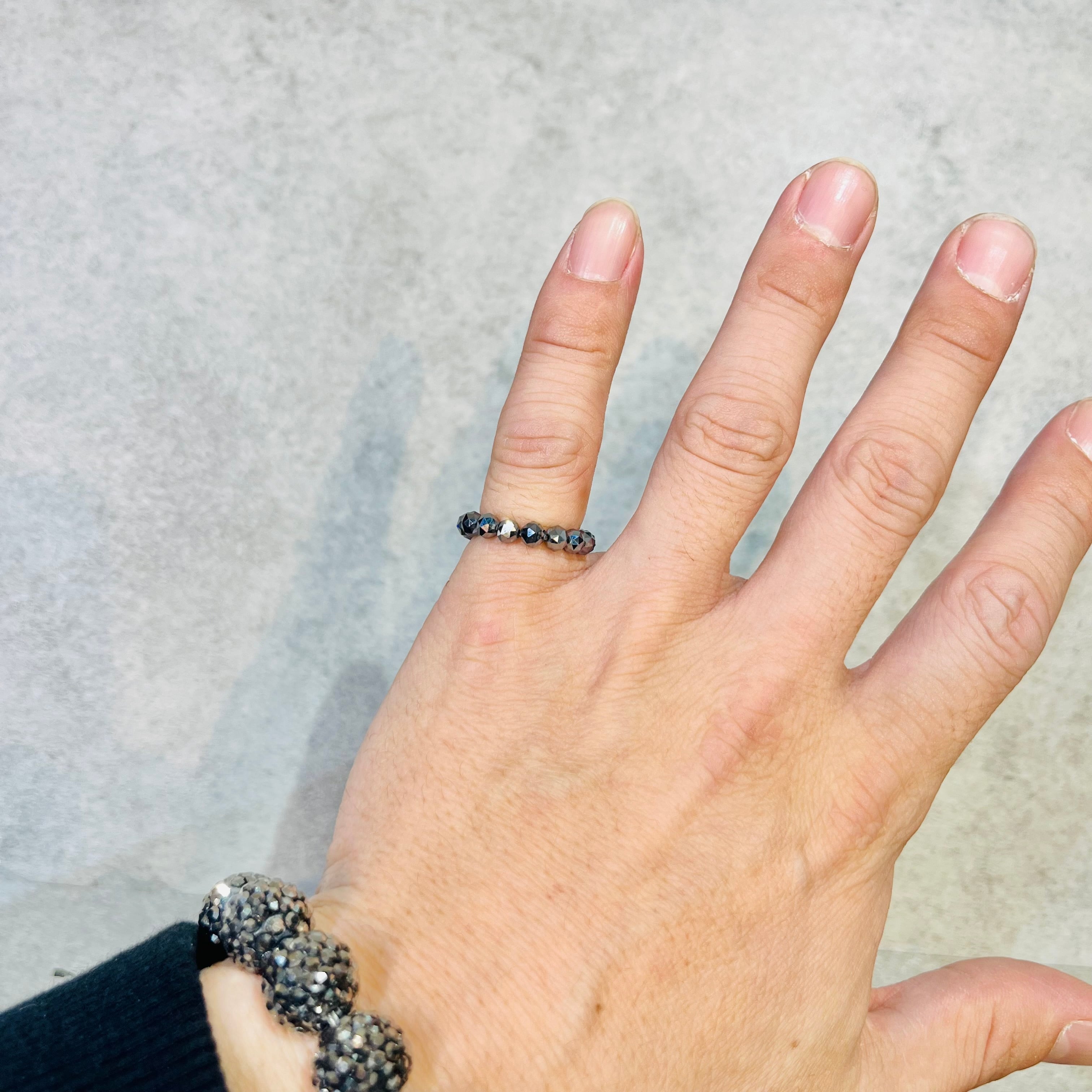 結びや様ご予約テラヘルツリング　19.5号　1-33 テラヘルツ3連リング 指にお困りの皆様から絶大な支持が◎！テラケア