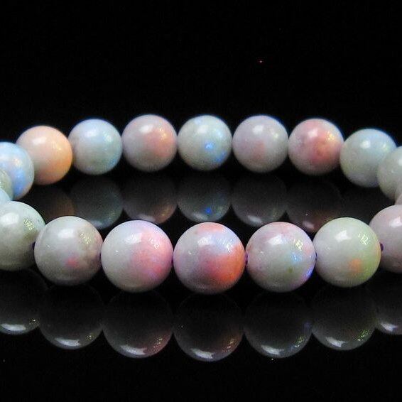 ハックマナイト ブレスレット 10mm 一点物 メール便可 111-49370