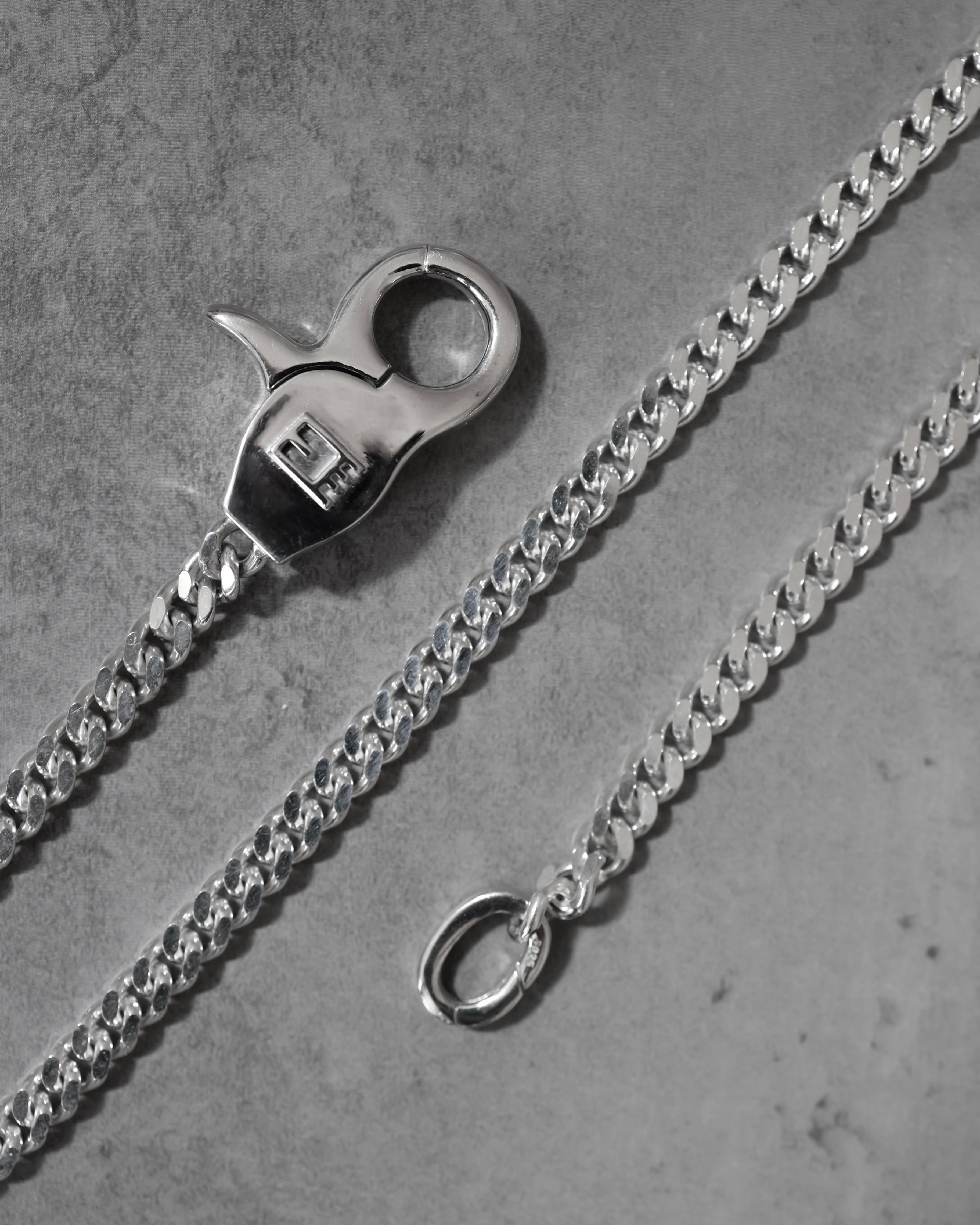 Silver925 Hook Wallet Chain【Made in Aichi.】【送料無料