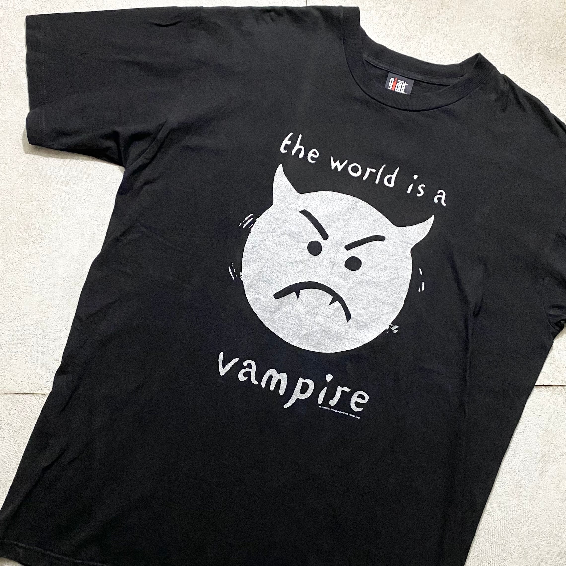 vintage 1996's THE SMASHING PUMPKINS music tee “the world is a ...