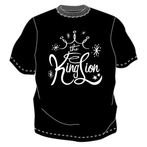 The KING LION Tシャツ No.7(BW)
