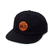 QUARTERSNACKS / 70'S LOGO CAP BLACK