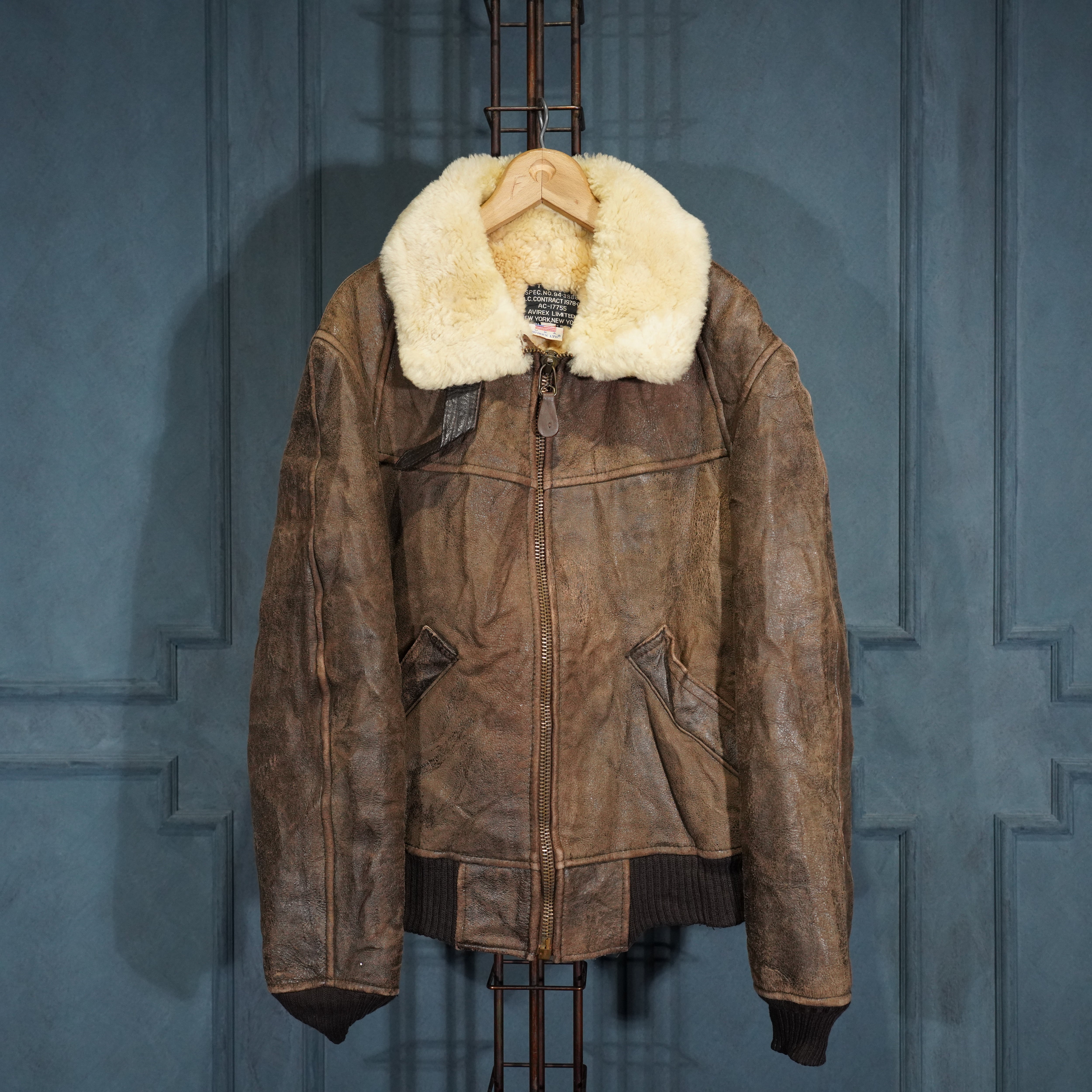 値下げ！AVIREX USA製 B-6 フライトジャケット 36サイズ　希少品！ 値下げ！AVIREX USA製 B-6 フライトジャケット 36サイズ 希少品！