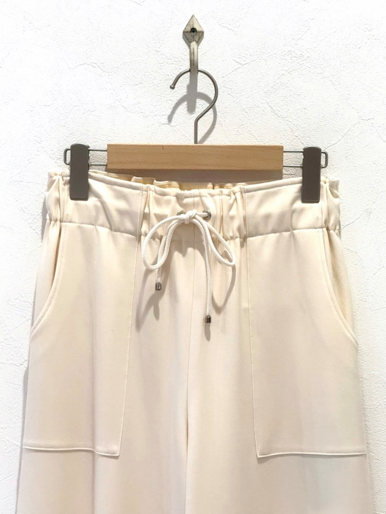 裏起毛ドロストパンツ