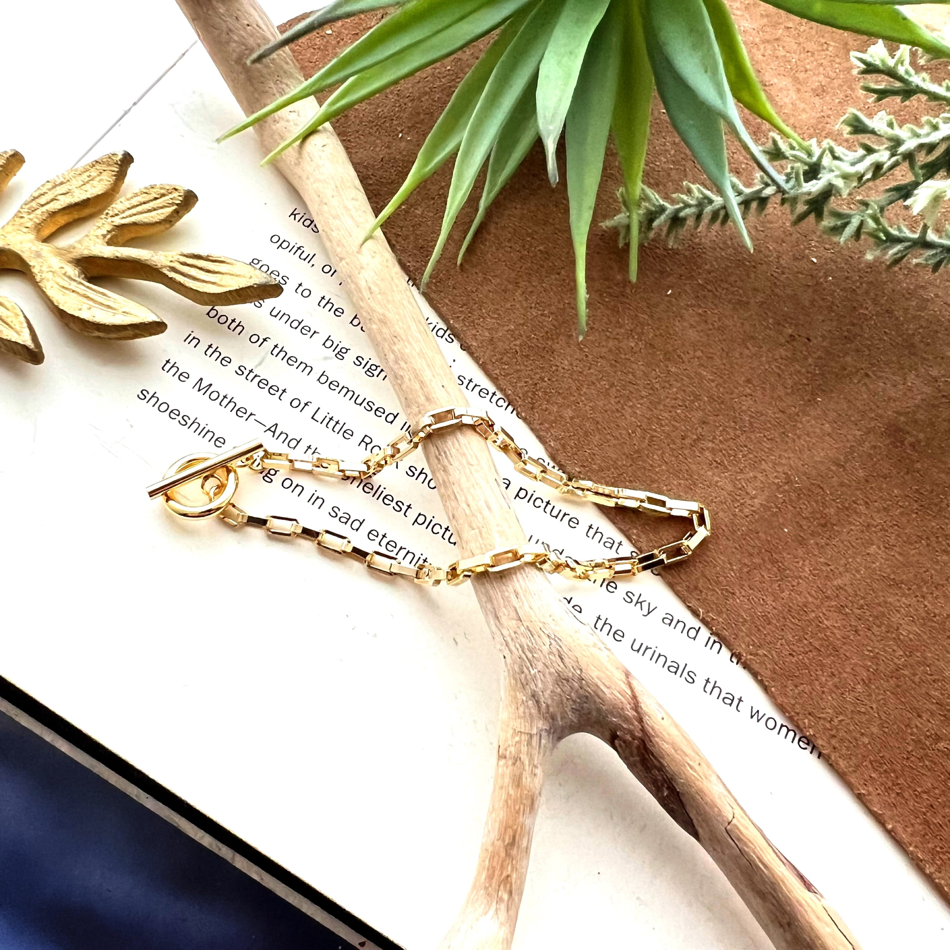 Lille Chain Bracelet【GOLD】 | Akto