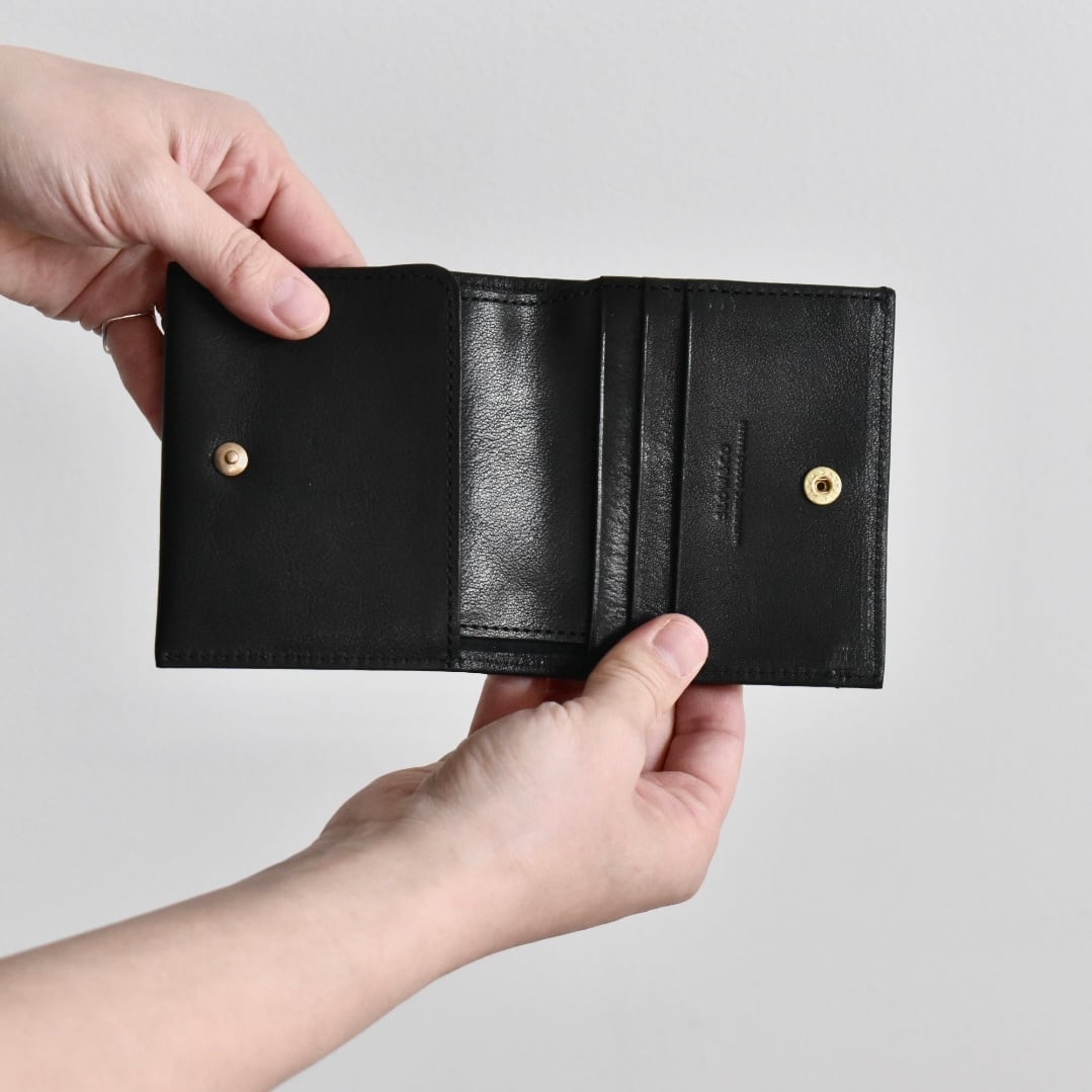 SLOW | bono clasp mini wallet レザー ウォレット 財布 がま口