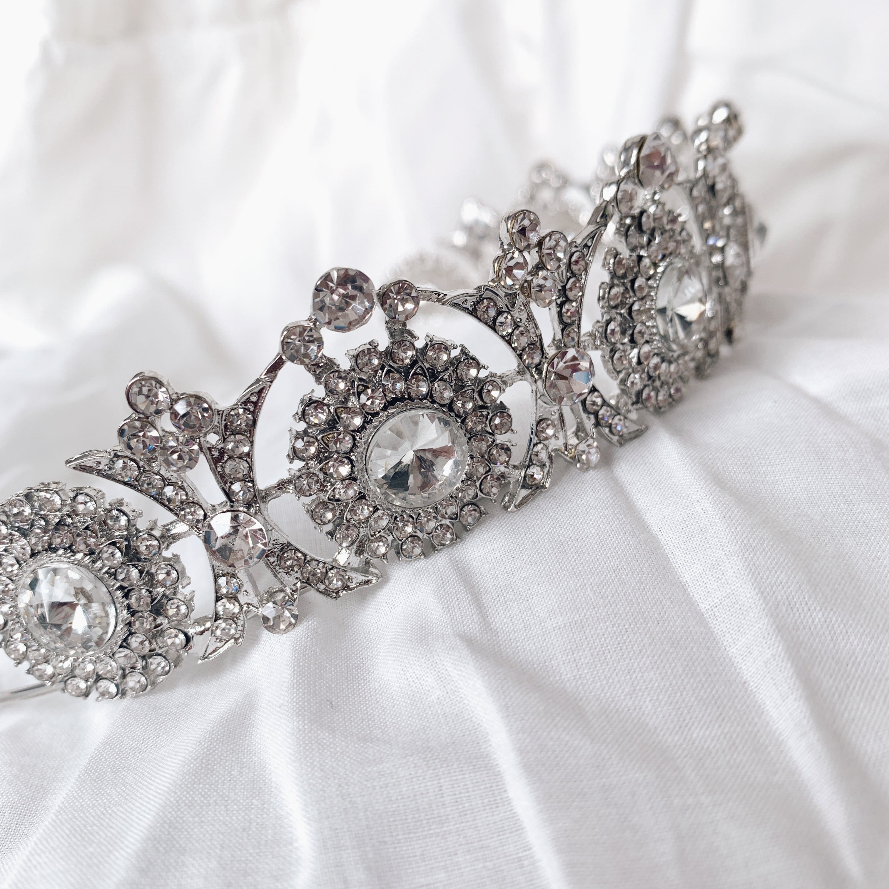 H-144 Natural クラウン Tiara | ウェディング・ブライダル
