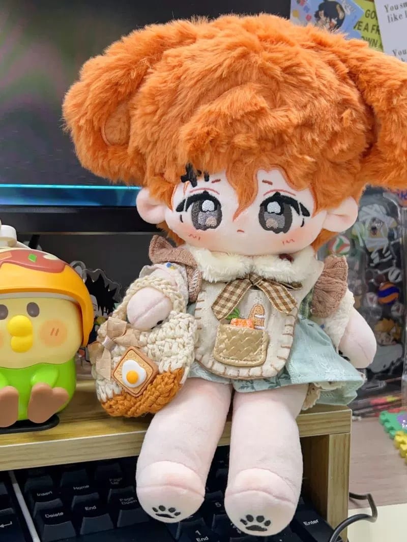 ぬい本体】スケルトンあり 25cm《小诡橘(小詭橘)》着せ替え ぬい本体】スケルトンあり 25cm《小诡橘(小詭橘)》着せ替え